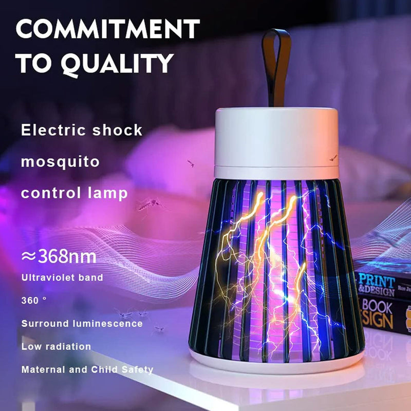 Mosquito Killer Machine™ – USB Powered LED Bug Zapper Lamp 🦟💡